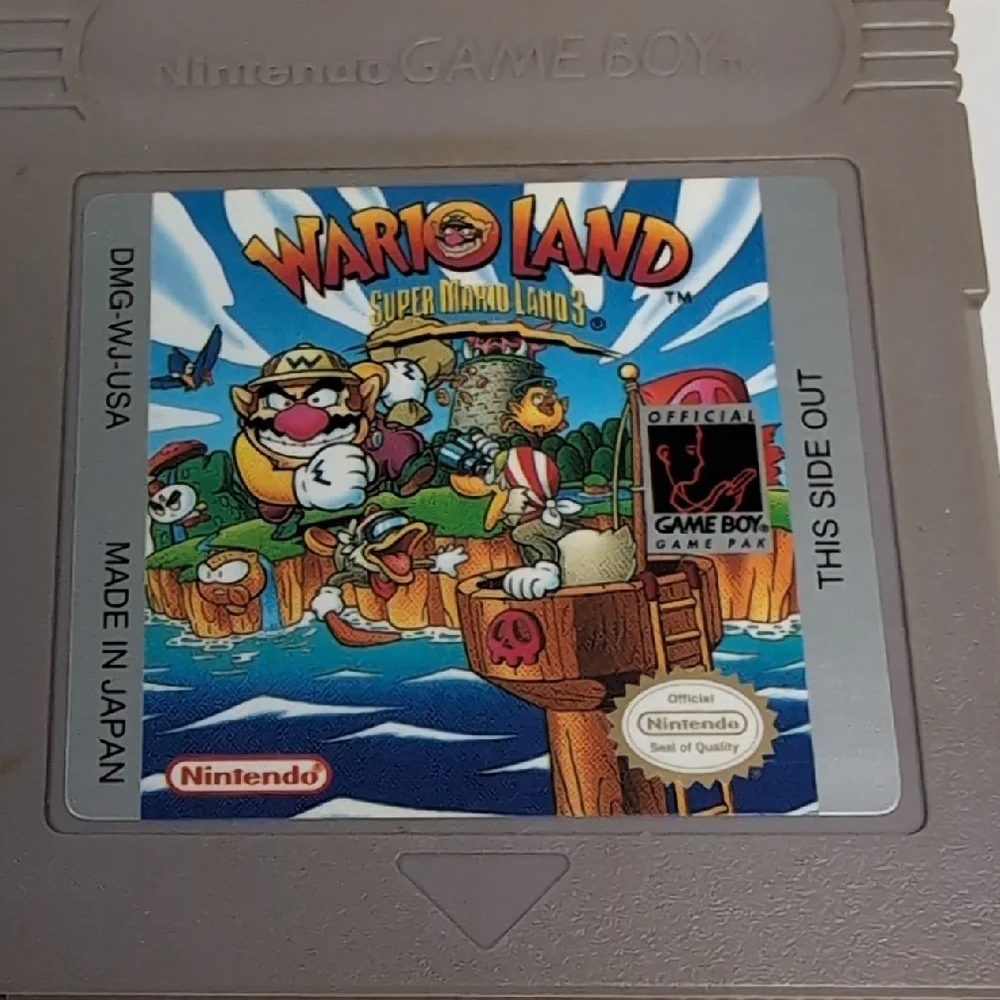 Nintendo Game Boy Wario Land: Super Mario Land 3 - Gray
